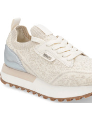 SNEAKERS LIU JO DONNA EVELYN 916 - SNEAKER KNIT/METALLIC ROPE BA6067TX525S1856 