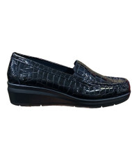 MOCASSINO ENVAL SOFT DONNA VERNICE ST.COCC NERO 8758500