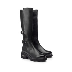 STIVALE CULT DONNA GRACE 3930 BOOT W LEATHER BLACK CLW393000