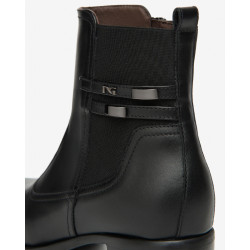 STIVALETTO NEROGIARDINI DONNA GUANTO NERO ELASTICO NERO TR BRESCIA 894 NEROTACCO 4CM  I513840D/1000