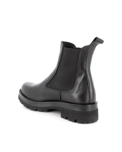 STIVALETTI BEATLES IGI&CO DONNA  CON TACCO IN PELLE  NERO 4679500