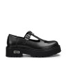 MOCASSINO CULT DONNA SLASH 4216 LOW W LEATHER BLACK W/ PIERCING CLW421600