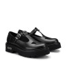 MOCASSINO CULT DONNA SLASH 4216 LOW W LEATHER BLACK W/ PIERCING CLW421600
