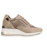 SNEAKERS CON ZEPPA NEROGIARDINI DONNA AROLD COL.ARGILLA BAGOYA BROWN TAMIGI COL.TORBA T.CROM I514130D/501