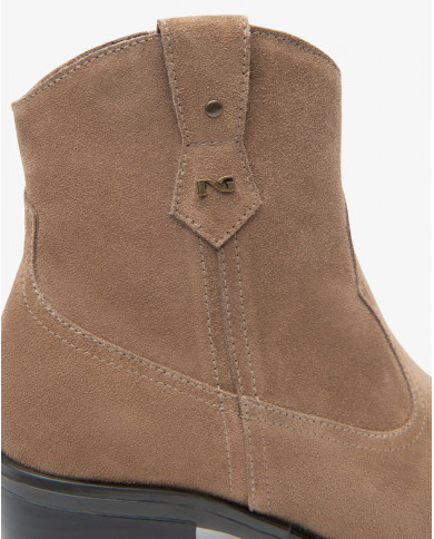 STIVALETTO NEROGIARDINI DONNA AROLD COL.ARGILLA TR BASILEA T.MORO TACCO 4,5CM  I513904D/501