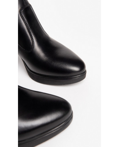STIVALI CON TACCO NEROGIARDINI DONNA IN PELLE NERO TACCO 7 CM I205711D/100