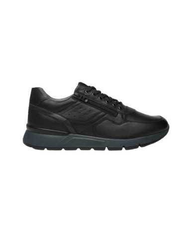 SNEAKERS NEROGIARDINI UOMO SAGAR DECO NERO SAUVAGE DARK GREY PU.BIDENS.POGGIO I500870U/100