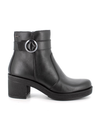 STIVALETTO IGI&CO DONNA IN PELLE NERO CON TACCO 6,5CM 660300
