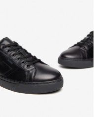 SNEAKERS NEROGIARDINI UOMO PELLE GUANTO NERO TR ISEO I400450U/100