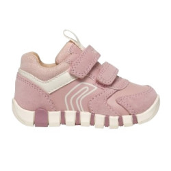 SNEAKERS PRIMI PASSI GEOX BAMBINA B IUPIDOO G. C - GBK+SCAM. OLD ROSE/IVORY 19/26 B3558C 05422 C8047