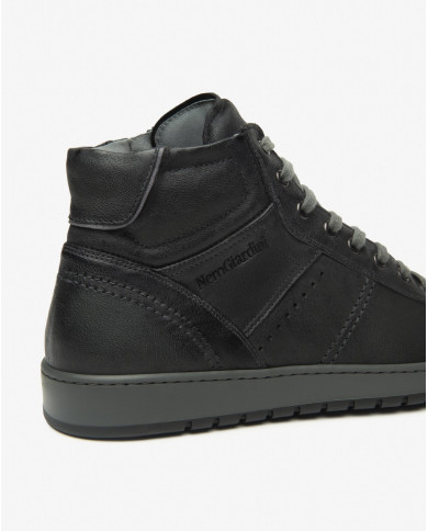 SNEAKERS NEROGIARDINI UOMO OSAKA NERO OSAKA BLU TR LEGNANO COBE NERO I500940U/100