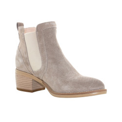 TRONCHETTO NEROGIARDINI DONNA VELOUR CRETA VELOUR CRETA TR BASILEA 828 NATURALE TACCO 4,5CM E512701D/451