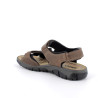 SANDALO IGI&CO UOMO PELLE/TESSUTO TRIVELCRO MARRONE 5642622