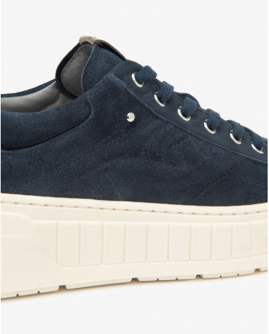 SNEAKERS  NEROGIARDINI DONNA VELOUR INCANTO T.BRILL ANTRACITE TR SPECCHIA I514201D/207