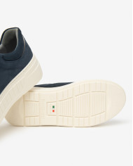 SNEAKERS  NEROGIARDINI DONNA VELOUR INCANTO T.BRILL ANTRACITE TR SPECCHIA I514201D/207