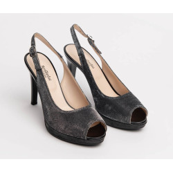 DECOLLETE' NEROGIARDINI DONNA T.NOTTURNO NERO 901 E218322DE/100