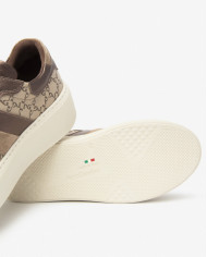 SNEAKERS  NEROGIARDINI DONNA OMEGA T.MORO T.GIOVE ECRU/T.MORO  AROLD COL.ARGILLA PU.GUATE I514210D/300