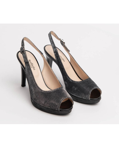 DECOLLETE' NEROGIARDINI DONNA T.NOTTURNO NERO 901 E218322DE/100