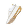 SNEAKERS NO NAME DONNA CARTER FLY PROTECT W WHITE/LIGHT GOLD RNVG GM04 DO