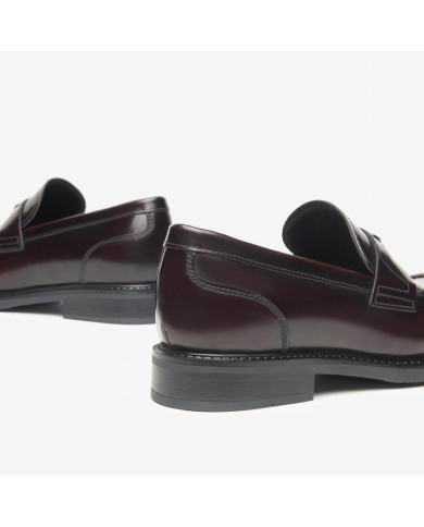 MOCASSINO NEROGIARDINI DONNA ASCOT ASPORT BORDO'  TR ESTELLA COLLEGE I513960D/613