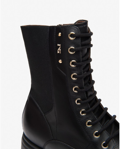 ANFIBI NEROGIARDINI DONNA GUANTO NERO EVA GORGA NERO I514900D/100