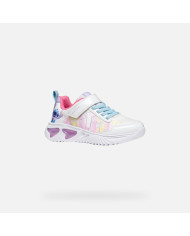 SNEAKERS GEOX BAMBINA JUNIOR J ASSISTER DISNEY STITCH WHITE/ULTICOLOR J65E9B 0AN02 C0653