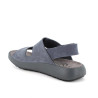 SANDALO IGI&CO UOMO PELLE TRIVELCRO BLU 5646211