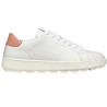 SNEAKERS GEOX DONNA SPHERICA ECUB-1  WHITE/DK SKIN D45WEA 09BBC C1Z5Q
