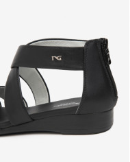 SANDALO CON TACCO NEROGIARDINI DONNA TAMIGI NERO TR VIESTE 415 NERO TACCO 2,5CM E615830D/100