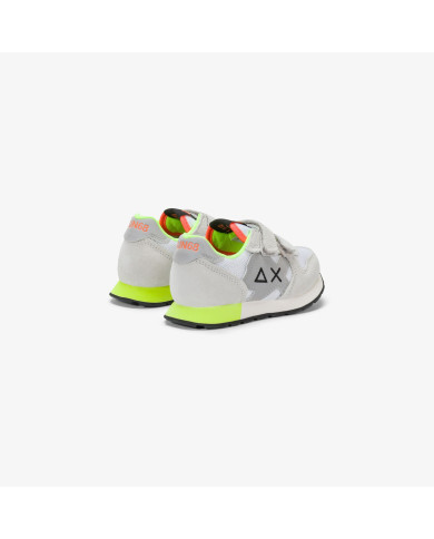 SNEAKERS PRIMI PASSI BAMBINO BOY'S JAKI FLUO (BABY) BIANCO Z36317B 01