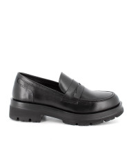 MOCASSINI CON TACCO IGI&CO DONNA IN PELLE NERO 4679400