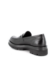 MOCASSINI CON TACCO IGI&CO DONNA IN PELLE NERO 4679400
