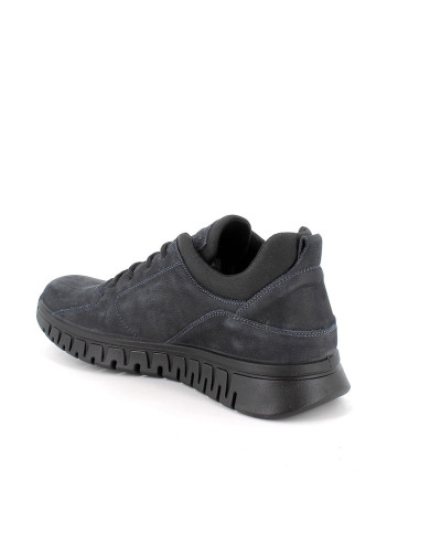 SNEAKERS IGI&CO UOMO NABUK GUM  BLU SCURO GORE-TEX 8619111