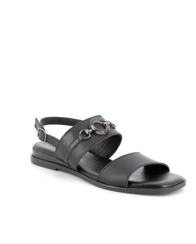 SANDALI IGI&CO DONNA IN PELLE SINTETICA NERO 5683500