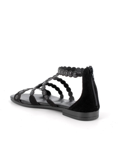 SANDALI IGI&CO DONNA IN PELLE SINTETICA NERO ZIP 5682700