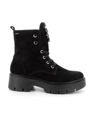 STIVALETTO IGI&CO DONNA SCAMOSCIATO NERO CON TACCO 5CM 6665500