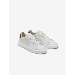 SNEAKERS BLAUER UOMO BUCK/LEA  S5BUCK01/LEA/BUCK01-WHITE/NAVY