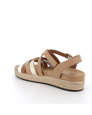 SANDALI IGI&CO DONNA NAPPA SOFT  BISCOTTO/CUOIO 7669900