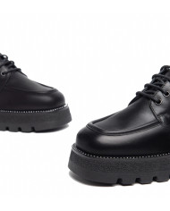 STRINGATE NEROGIARDINI DONNA IN PELLE NERO I308131D/100