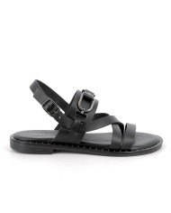 SANDALI IGI&CO DONNA VITELLO VACCHET NERO 7685500