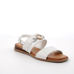 SANDALI IGI&CO DONNA IN PELLE SINTETICA BIANCO 5683511