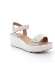 SANDALO IGI&CO DONNA CAPRA TAMPONATA PANNA 7665611