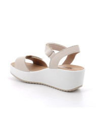 SANDALO IGI&CO DONNA CAPRA TAMPONATA PANNA 7665611