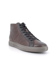 POLACCHINE IGI&CO UOMO IN PELLE CAFFE' LACCI+ZIP 6633711