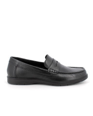 MOCASSINO IGI&CO UOMO VITELLO ALFA    NERO 7612000