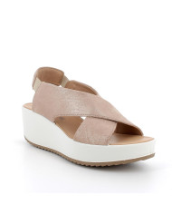 SANDALO CON ZEPPA IGI&CO DONNA SCAMOSCIATO BEIGE 5668855