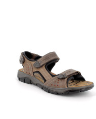 SANDALO IGI&CO UOMO NABUK SCHIAR. FANGO CHIARO 3641122