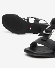 SANDALO CON TACCO NEROGIARDINI DONNA TAMIGI NERO TPU LOZZA FEN NERO TACCO 5,5CM E615870D/100