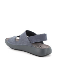 SANDALO IGI&CO UOMO PELLE TRIVELCRO BLU 5646211