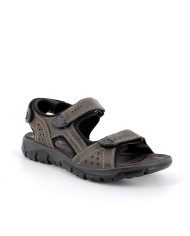 SANDALO IGI&CO UOMO NABUK SCHIAR.MARRONE 3641111